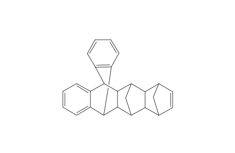 6,11[1',2']-Benzeno-1,4:5,12-dimethanonaphthacene, 1,4,4a,5,5a,6,11,11a,12,12a-decahydro-, (1.alpha.,4.alpha.,4a.alpha.,5.beta.,5a.alpha.,11a.alpha.,12.beta.,12 a.alpha.)-