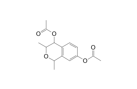 (1R,3S,4R)-4,7-DIACETOXY-3,4-DIHYDRO-1,3-DIMETHYL-ISOCHROMANE