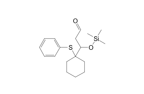 3-TRIMETHYLSILYLOXY-3-[1-(PHENYLSULFONYL)-CYCLOHEXYL]-PROPANAL