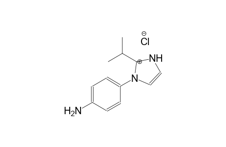 1-(4-aminophenyl)-2-isopropyl-1H-imidazol-3-ium chloride