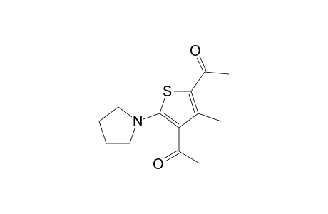 2,4-Diacetyl-3-methyl-5-(1-pyrrolidinyl)-thiophene