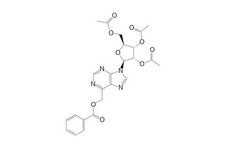 6-(BENZOYLOXYMETHYL)-9-(2,3,5-TRI-O-ACETYL-BETA-D-RIBOFURANOSYL)-PURINE