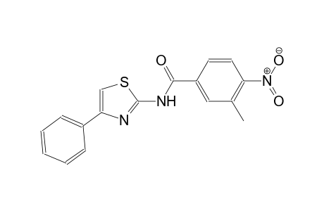 benzamide, 3-methyl-4-nitro-N-(4-phenyl-2-thiazolyl)-