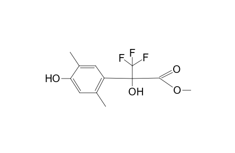 2-Hydroxypropionic acid, 3,3,3-trifluoro-2-(4-hydroxy-2,5-dimethylphenyl)-, methyl ester