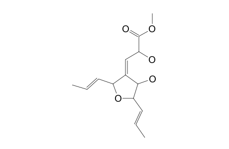 3-(DIHYDRO-4-HYDROXY-2,5-DI-1-PROPENYL-3(2H)-FURANYLDIENE-2-HYDROXY-METHYLESTER;WAOL-B;FD-212