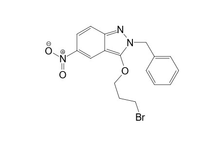 2-Benzyl-3-(3-bromopropoxy)-5-nitro-2H-indazole