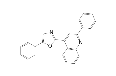 2-phenyl-4-(5-phenyl-2-oxazolyl)quinoline