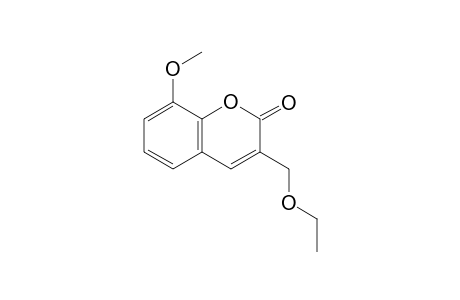 8-Methoxy-3-ethoxymethyl-coumarin