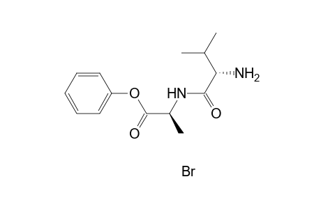 Valylalanine phenyl ester hydrobromide