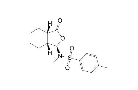 (1R,6S,9R)-9-(N-Methyl-N-tosylamino)-8-oxabicyclo[4.3.0]octan-7-one