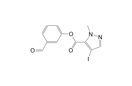 3-formylphenyl 4-iodo-1-methyl-1H-pyrazole-5-carboxylate