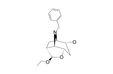 9-Benzyl-6-exo-ethoxy-5-oxa-9-azatricyclo[5.2.1.0(4,8)]decan-2-endo-ol