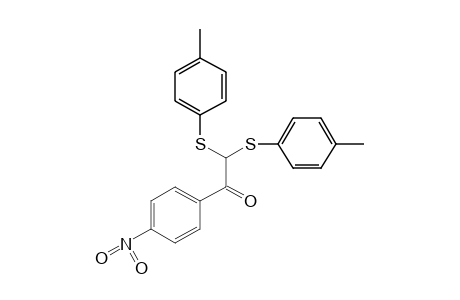 (p-NITROPHENYL)GLYOXAL, 1-(DI-p-TOLYL MERCAPTAL)