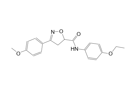 5-isoxazolecarboxamide, N-(4-ethoxyphenyl)-4,5-dihydro-3-(4-methoxyphenyl)-
