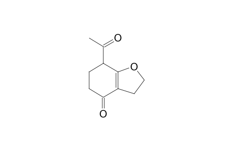 7-acetyl-3,5,6,7-tetrahydro-2H-1-benzofuran-4-one