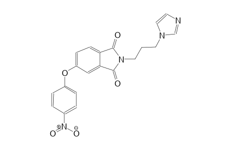 2-[3-(1H-imidazol-1-yl)propyl]-5-(4-nitrophenoxy)-1H-isoindole-1,3(2H)-dione