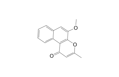 1H-Naphtho[2,1-b]pyran-1-one, 5-methoxy-3-methyl-