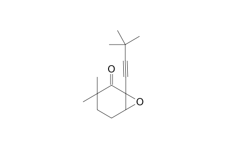 3,3-Dimethyl-1-(3',3'-dimethylbut-1-ynyl)-7-oxabicyclo[4.1.0]heptan-2-one