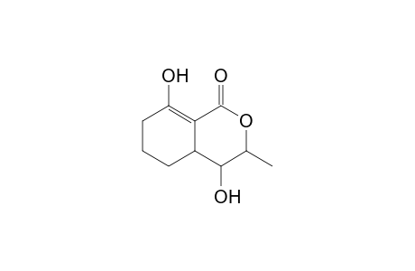 (3R,4S,4aR)-4,8-Dihydroxy-3-methyl-3,4,4a,5,6,7-hexahydro-1H-[2]-benzopyran-1-one