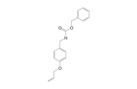 N-BENZYLOXYCARBONYL-4-ALLYLOXY-BENZYLAMINE