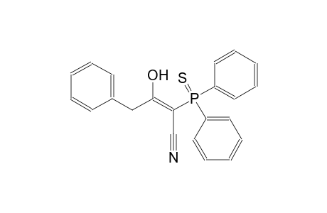 2-butenenitrile, 2-(diphenylphosphinothioyl)-3-hydroxy-4-phenyl-, (2Z)-