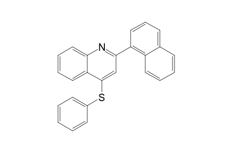 4-Phenylthio-2-(1'-naphthyl)quinoline