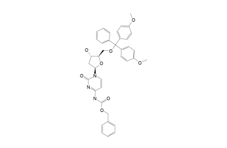 4-N-BENZYLOXY-CARBONYL-2'-DEOXY-5'-O-DIMETHOXYTRITYL-CYTIDINE