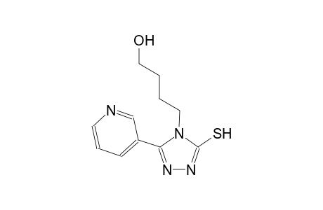 4H-1,2,4-triazole-4-butanol, 3-mercapto-5-(3-pyridinyl)-