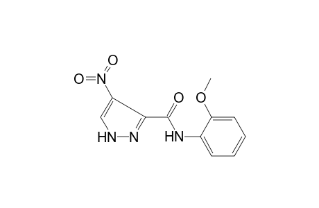 Pyrazole-3-carboxamide, N-(2-methoxyphenyl)-4-nitro-