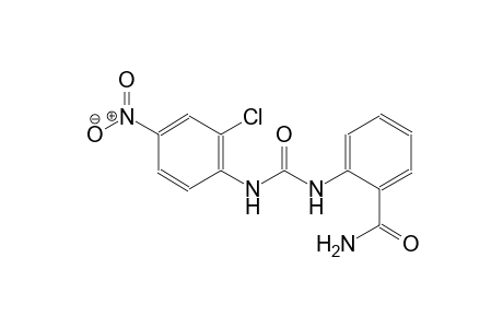 2-{[(2-chloro-4-nitroanilino)carbonyl]amino}benzamide