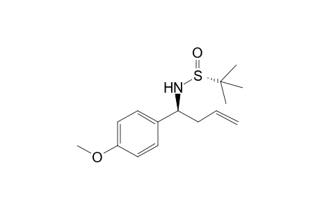 (1S,RS)-N-tert-Butanesulfinyl-1-(4-methoxyphenyl)but-3-en-1-amine