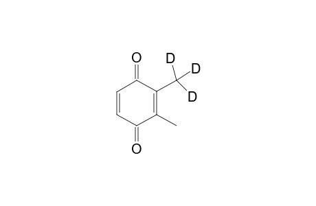 2-[(2H3)Methyl]-3-methyl-1,4-benzoquinone