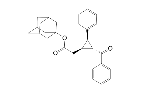 ((1S,2R,3R)-2-Benzoyl-3-phenyl-cyclopropyl)-acetic acid adamantan-1-yl ester