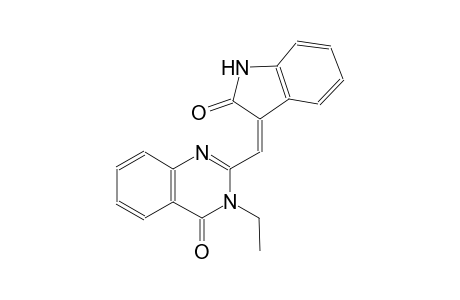 4(3H)-quinazolinone, 2-[(Z)-(1,2-dihydro-2-oxo-3H-indol-3-ylidene)methyl]-3-ethyl-