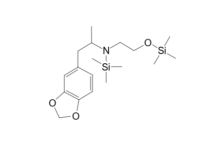 N-Hydroxyethyl-3,4-Methylenedioxyamphetamin 2TMS