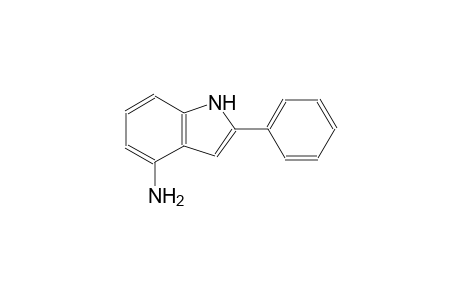 1H-indol-4-amine, 2-phenyl-