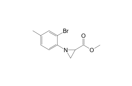 Methyl N-(2-bromo-4-methylphenyl)aziridine-2-carboxylate
