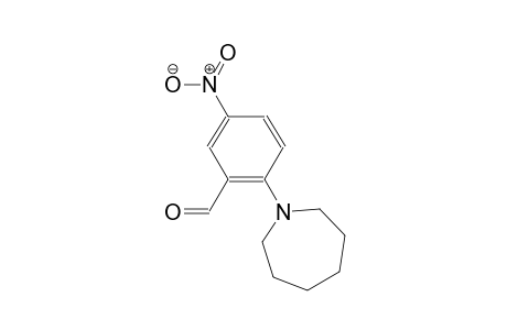 benzaldehyde, 2-(hexahydro-1H-azepin-1-yl)-5-nitro-