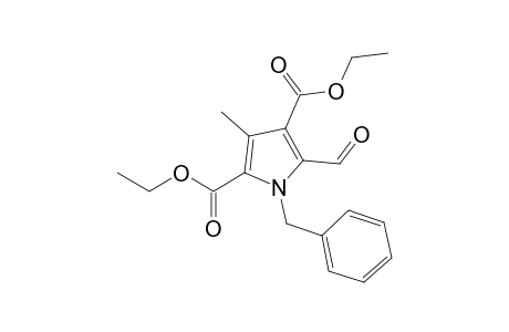 Diethyl 1-benzyl-5-formyl-3-methylpyrrole-2,4-dicarboxylate