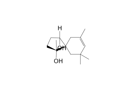 (1S,5S)-1,7,9,9-Tetramethylspiro[4.5]dec-7-en-1,4-diol