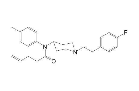 N-(1-[2-(4-Fluorophenyl)ethyl]piperidin-4-yl)-N-4-methylphenylpent-4-enamide