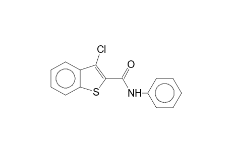 3-Chloro-N-phenyl-2-thianaphthenecarboxamide