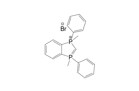 (RR,SS)-1,3-DIMETHYL-1,3-DIPHENYL-3-LAMBDA-(5)-PHOSPHA-1-PHOSPHONIAINDENE-BROMIDE