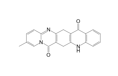 6,14-dihydro-10-methyl-5H-pyrido[1',2':1,2]pyrimido[4,5-b]acridine-7,15-dione