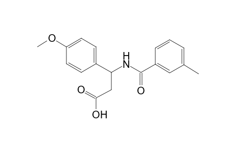 3-(4-Methoxyphenyl)-3-(m-toluoylamino)propionic acid