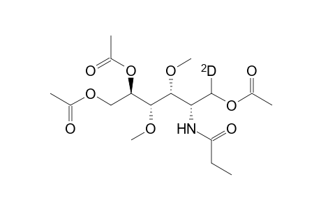 2-Methylacetamido-glucitol-1-D-3,4-dimethyl-1,5,6-triacetate