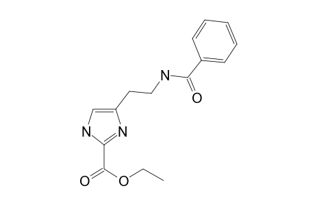 Histamine, N-benzoyl-2-ethoxycarbonyl-