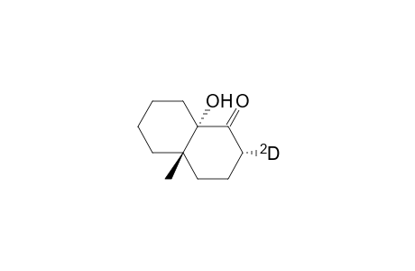 1(2H)-Naphthalenone-2-d, octahydro-8a-hydroxy-4a-methyl-, (2.alpha.,4a.beta.,8a.alpha.)-