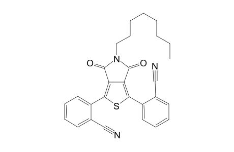 2,2'-(5-Octyl-4,6-dioxo-5,6-dihydro-4H-thieno[3,4-c]pyrrole-1,3-diyl)dibenzonitrile
