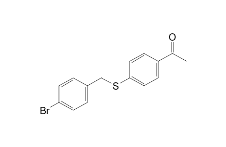 1-(4-(4-Bromobenzylthio)phenyl)ethanone